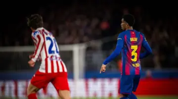 ميسي يتصدر قائمة هدافي مواجهات أتلتيكو مدريد وبرشلونة التاريخية.